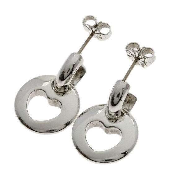 TIFFANY Silver Heart Earrings